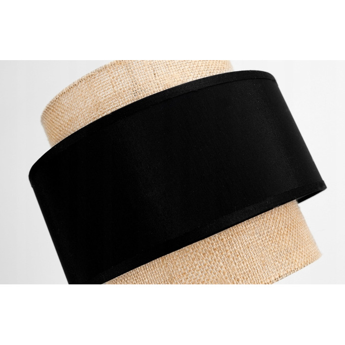 Підлогова лампа Glimex Modern E27 60 Вт, бежевий, коричневий, чорний