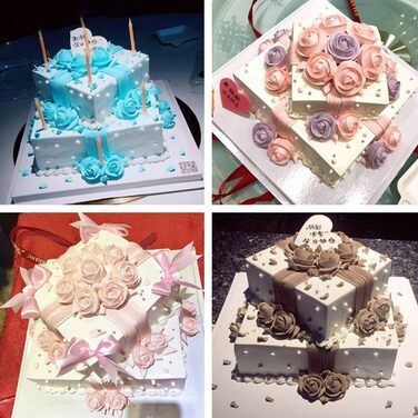 Форма для випікання тортів TIMESETL кута/прямокутна, 3 в 1, регульована, Ø 24/26/28 см, з антипригарним покриттям