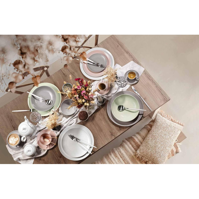 Сервіз столовий Seltmann Weiden Amina, 12-ти частинний, білий