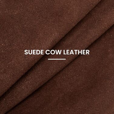 Жіноча сумка-шопер Befen з натуральної шкіри, м'яка сумка-хобо через плече, середній розмір з 2 ремінцями - класична елегантна (Коричнева замша)
