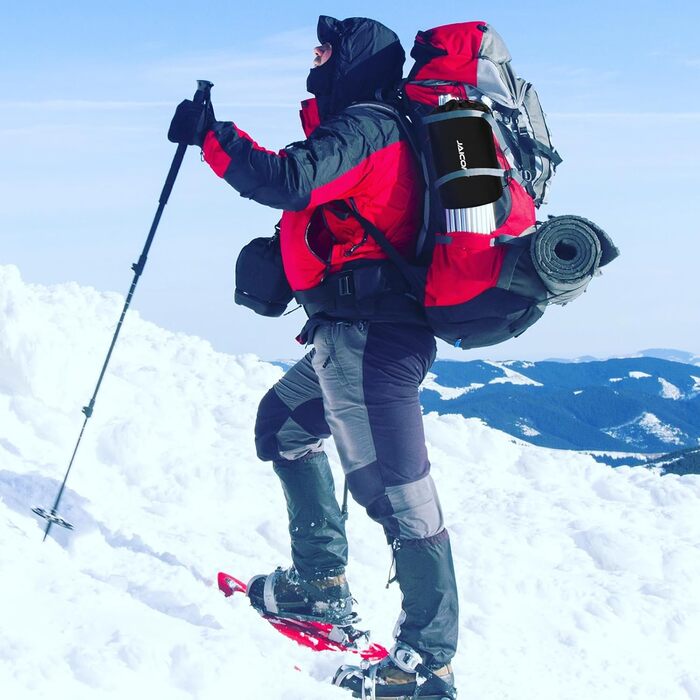 Сплячий мішок 3/4 сезонів Ultraleicht Mumienschlafsack (800г/1600г) для дорослих – Outdoor, кемпінг, трекінг, відпочинок в приміщенні (Чорний)