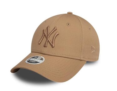 Кепка New Era New York Yankees MLB Essential 9Forty регульована, бежева, жіноча