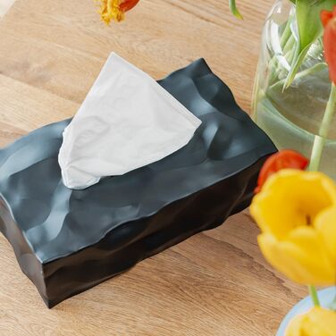 Essey Design Cosmetic Tissue Box Wipy Cube II, rectangular tissue dispenser