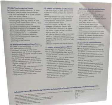 Електрична машинка для гоління Aesculap Exacta (2019) з Li-Ion акумулятором