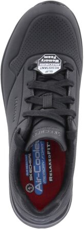 Черевики Skechers UNO SR для жінок, робочі кросівки, чорний, синтетика, розмір 39 EU