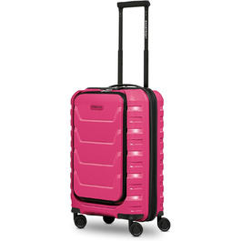Набір валіз SMARTBOX Hartschalen 3 шт. з розширенням 3 см, з TSA-замком, з відділенням для ноутбука (Рожевий, S (55 см))