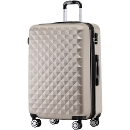 Чемодан BEIBYE Zwillingsrollen 2066 з жорстким корпусом: 15 кольорів, ABS-пластик, кодовий замок, подвійний замок, ексклюзивний інтер'єр, багатофункціональний