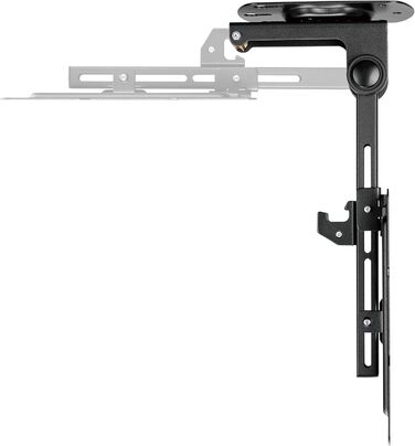 Кронштейн для телевізора Premium CM422M на похилу стелю до 43 дюймів, регульований кут нахилу до 105°, VESA 200x200, вантажопідйомність до 20 кг
