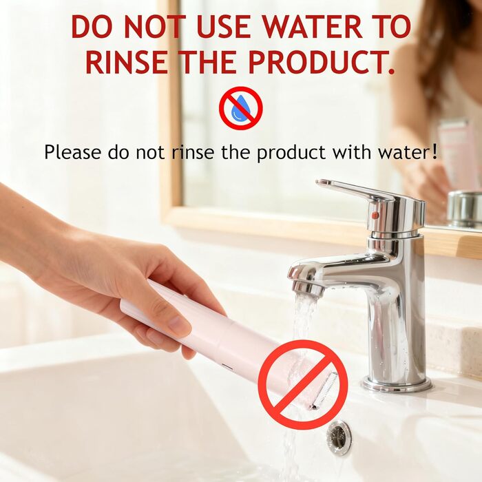 Електричний тример для бікіні 2-в-1 для жінок - Райзер для тіла, обличчя, інтимної зони, USB-зарядка (не водонепроникний)