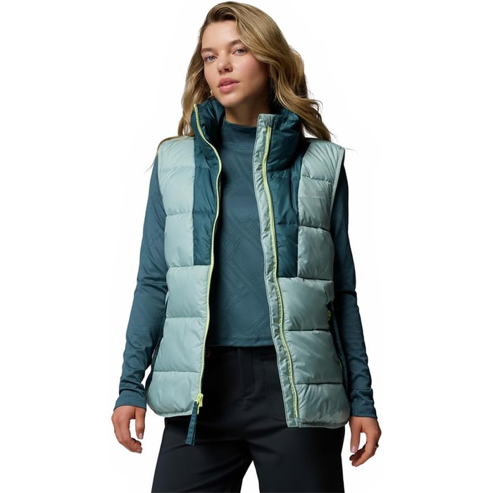 Жіноча жилетка Columbia Pike Lake 3, тепла та зручна (XL, Crushed Blue, Everblue)