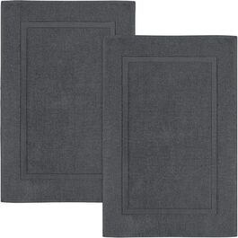 Набір рушників для ванної кімнати Utopia Towels (2 шт.) 53 x 86 см, 100% бавовна, сірий