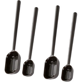 LIFKOME 4-Piece Kitchen Utensil Liquid Mixing Rod Measuring Cup for Liquids Milk Powder Spoon Nested Measuring Cups Vintage Measuring Spoon Stirring Stick Salt Spoon Baby