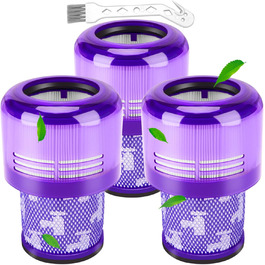 Фільтри для пилососа Dyson V11, 3 шт. Замінні фільтри для Dyson V11 V15 SV14 SV17 SV22 Detect Animal Absolute Extra Pro Torque Drive
