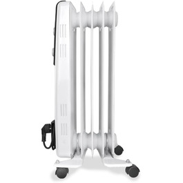 Радіатор масляний Orbegozo RF 2500, 1000 Вт, білий, модульна конструкція з 11 елементів