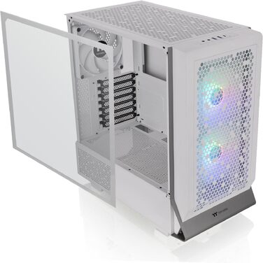 Корпус для ПК Thermaltake Ceres 300 TG ARGB Snow, Mid-Tower, ATX/E-ATX, 3x140мм вентилятори, загартоване скло, підтримка радіатора 360мм, білий