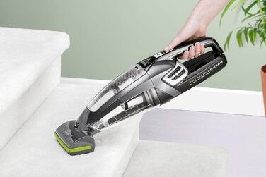 Bissell Pet Hair Eraser 2278N: Акумуляторний ручний пилосос для шерсті тварин, чорно-титановий. Для килимів, меблів, авто. 14.4V, 68dB