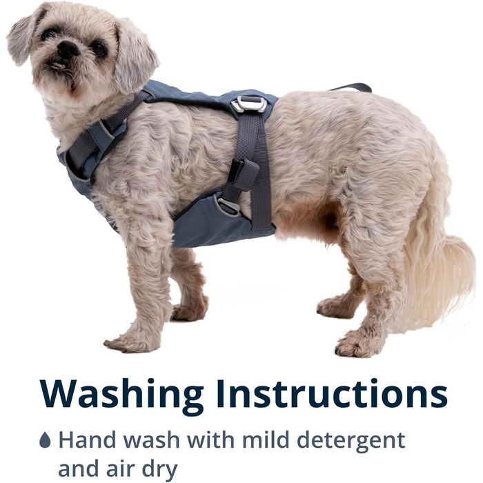RUFFWEAR Load Up – жилет-шлейка для собак, Schieferblau (блакитний), XXS