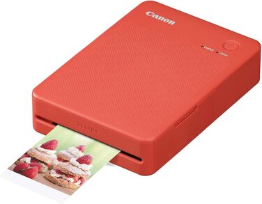 Canon SELPHY QX20: Портативний принтер для фото з Wi-Fi, термосублімація, USB-C, білий (без чорнил/паперу)