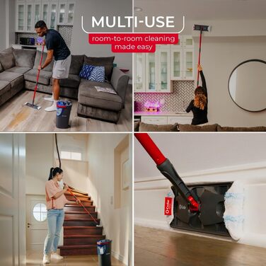 O-Cedar H2prO Flaches Wischмоп-система: швидке прибирання, мікрофібра, для дерева, вінілу, плитки