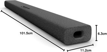 Yamaha TRUE X BAR – Бездротовий саундбар з Bluetooth (Carbon Grey) 1A