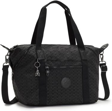 Сумка Kipling ART середнього розміру з фірмовим принтом (Signature Emb) - оригінал