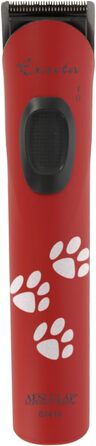 Машинка для грумінгу собак Aesculap Exacta in ROT: точність та комфорт для догляду за лапами та вухами. Li-Ion акумулятор та сумка в комплекті