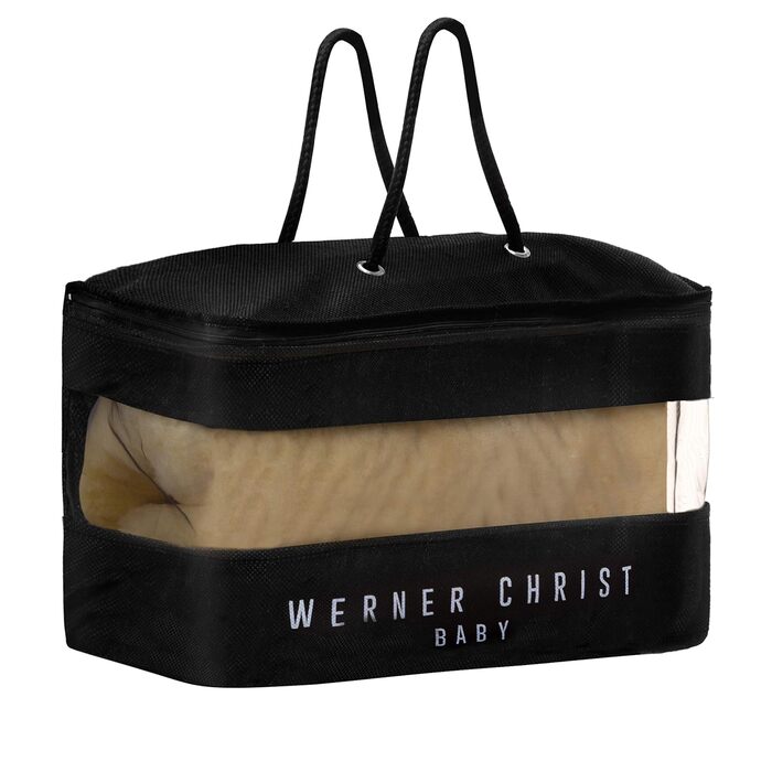 Дитяча овчина WERNER CHRIST BABY, медична, натуральна, для коляски, килимок, 75 см, золото-жовта