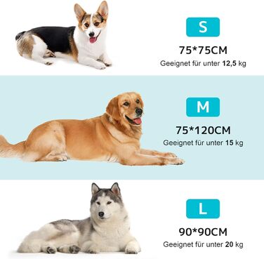 Килимок для собак OKYUK: м'яке, зручне ліжко для собак великих, середніх та маленьких порід. Ручної роботи, знімний чохол, 90x90 см, сіро-чорний колір