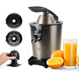 Електрична соковитискачка для цитрусових BLACK+DECKER BXCJ350E | 350W, нержавіюча сталь