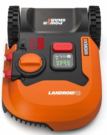Робот-газонокосарка Worx Landroid L2000 WR155E для ділянок до 2000 м² з AI та функцією Cut to Edge