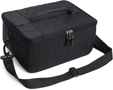 Сумка для камери Koolertron, чорна, для DSLR, водонепроникна, з регульованим ременем, з м'якою підкладкою, ударостійка