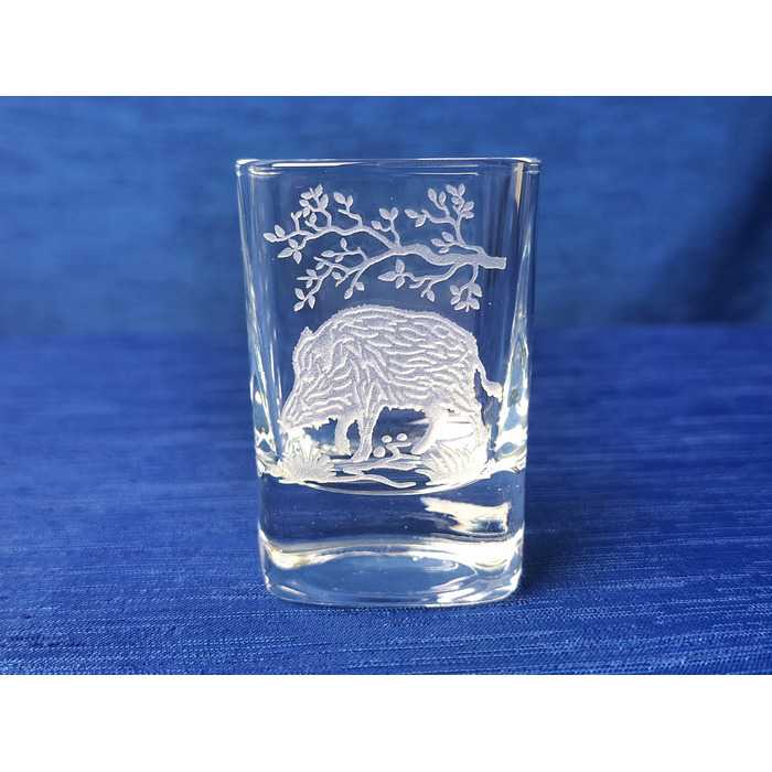 Набір стопок для горілки Art-Glass Myśliwskie, прозорі, 50 мл, 6 шт.