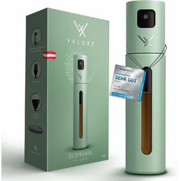 Розпилювач для олії та оцту VALUXE® з нержавіючої сталі з УФ-покриттям та фільтром - ідеальний для оливкової олії, салату та приготування їжі