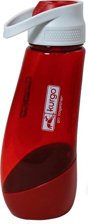 Поїлка та миска для собак Kurgo Gourd, 750 мл/250 мл, PVC та BPA-free, червоний колір