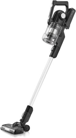 Акумуляторний пилосос Trotec VC 155 E – 2-в-1 ручний бездротовий пилосос – 25,2 В Li-Ion акумулятор, 150 Вт, без мішка, антрацит