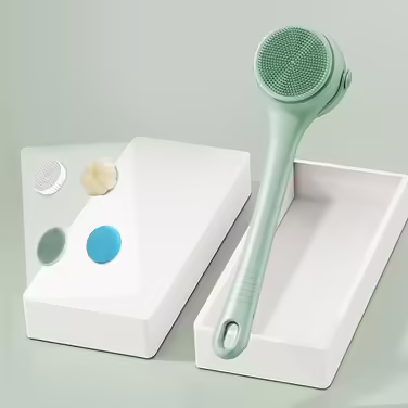 Electric bath brush, multi-brush head, cleaning tool, multifunctional, handheld, household, rechargeable bath brush, toiletries