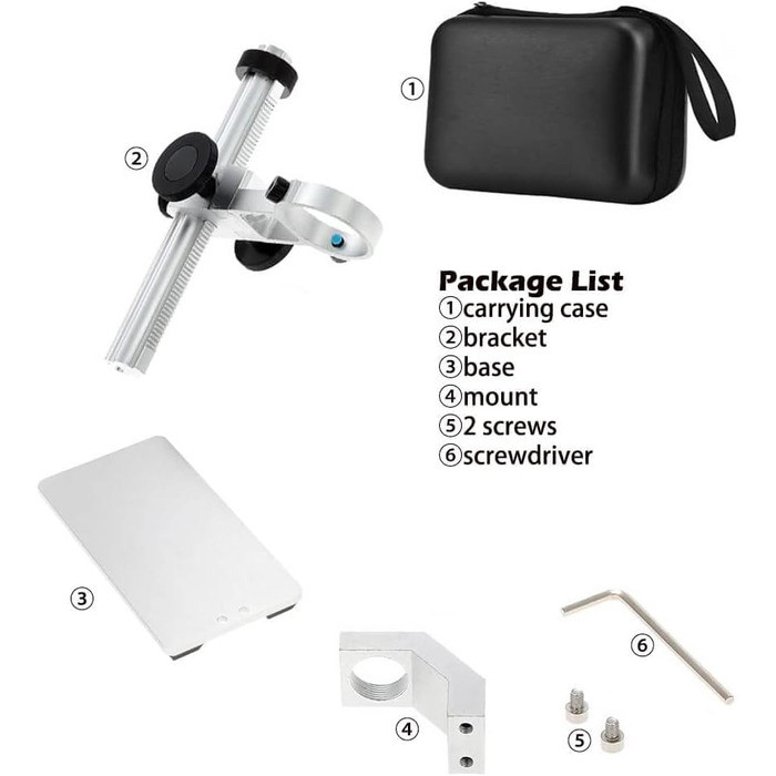 Цифрова мікроскоп-камера Ninyoon 1080P USB для iPhone, iPad, Android, PC, 50-1000x з підсвічуванням