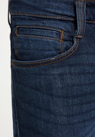 Джинси чоловічі MUSTANG Oregon Bootcut, стрейч, темно-сині (30-44, 34L), Denim