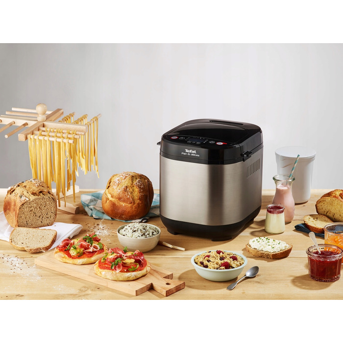 Хлібопічка Tefal PF240E38, сріблястий/сірий, 700 Вт