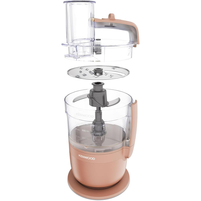 Кухонний комбайн Kenwood MultiPro Go FDP22.130GY, 900 Вт, блакитний, 1.3 л, для нарізки, натирання, пюрування та замішування тіста