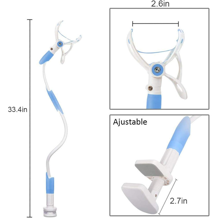 Кріплення для дитячого монітора, гнучка камера, 360° обертання, універсальне для більшості дитячих моніторів