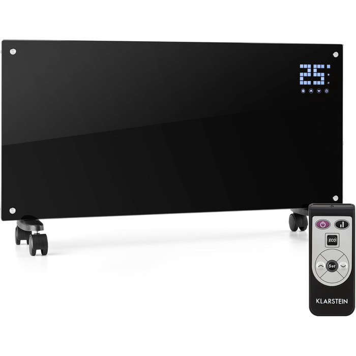 Електричний конвектор Klarstein: мобільний нагрівач з термостатом, 2000 Вт