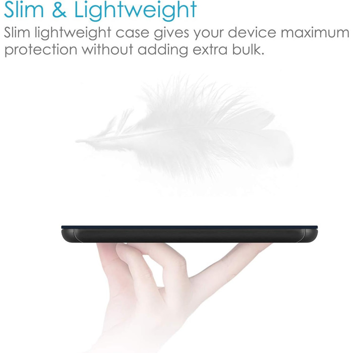 Водонепроникний чохол Fintie для Kindle Paperwhite 10 (2018) з авто-ввімкненням/вимкненням, квітковий принт (Marineblau)