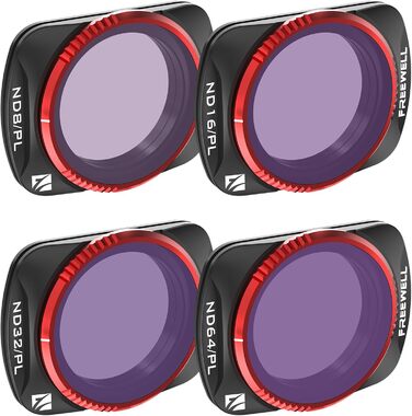 Набір фільтрів Freewell QuickSwap ND/PL, ND, CPL для DJI Osmo Pocket 3: 8 шт. (Bright Day Kit)