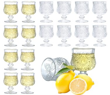 Набір келихів Cordial 50 мл для текіли, хересу (16 шт) на ніжці