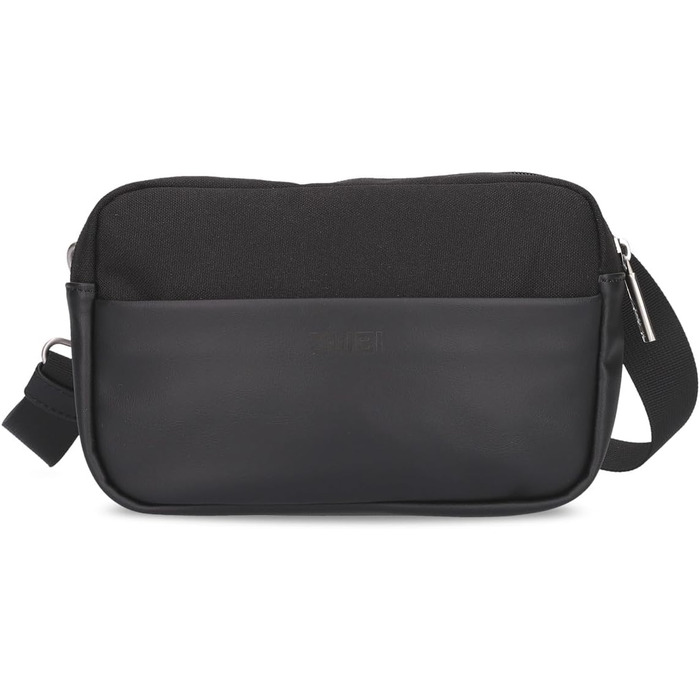 Жіноча поясна сумка Kim KIH30, 1 літр, чорна, з водонепроникного Hydroflex-шкірозамінника, 3-в-1 (24 x 15 x 5 см)