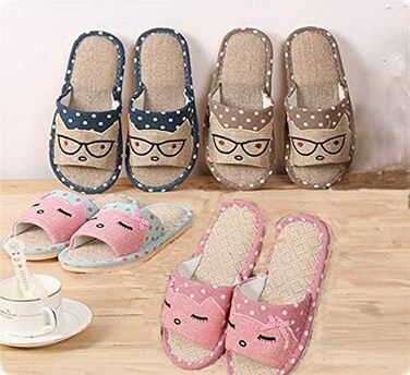 Тапочки дитячі халатні AioTio, халатні, японський стиль, рожеві, з мультфільмом, антиковзаючі, теплі, подарунок (38/39 EU)