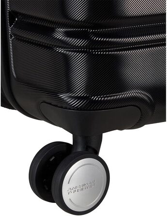 Чемодан American Tourister Flashline Spinner M, 67 см, 69/75 л, чорний