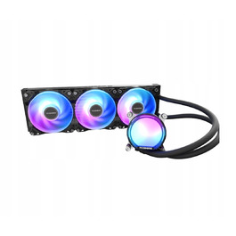 Рідинне охолодження AIO TCOMAS LE100 360 ARGB 3x120мм до 2500 RPM, Чорний