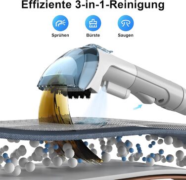 Пристрій для чищення оббивки та килимів: мокрий/сухий пилосос 450W для меблів, авто та диванів